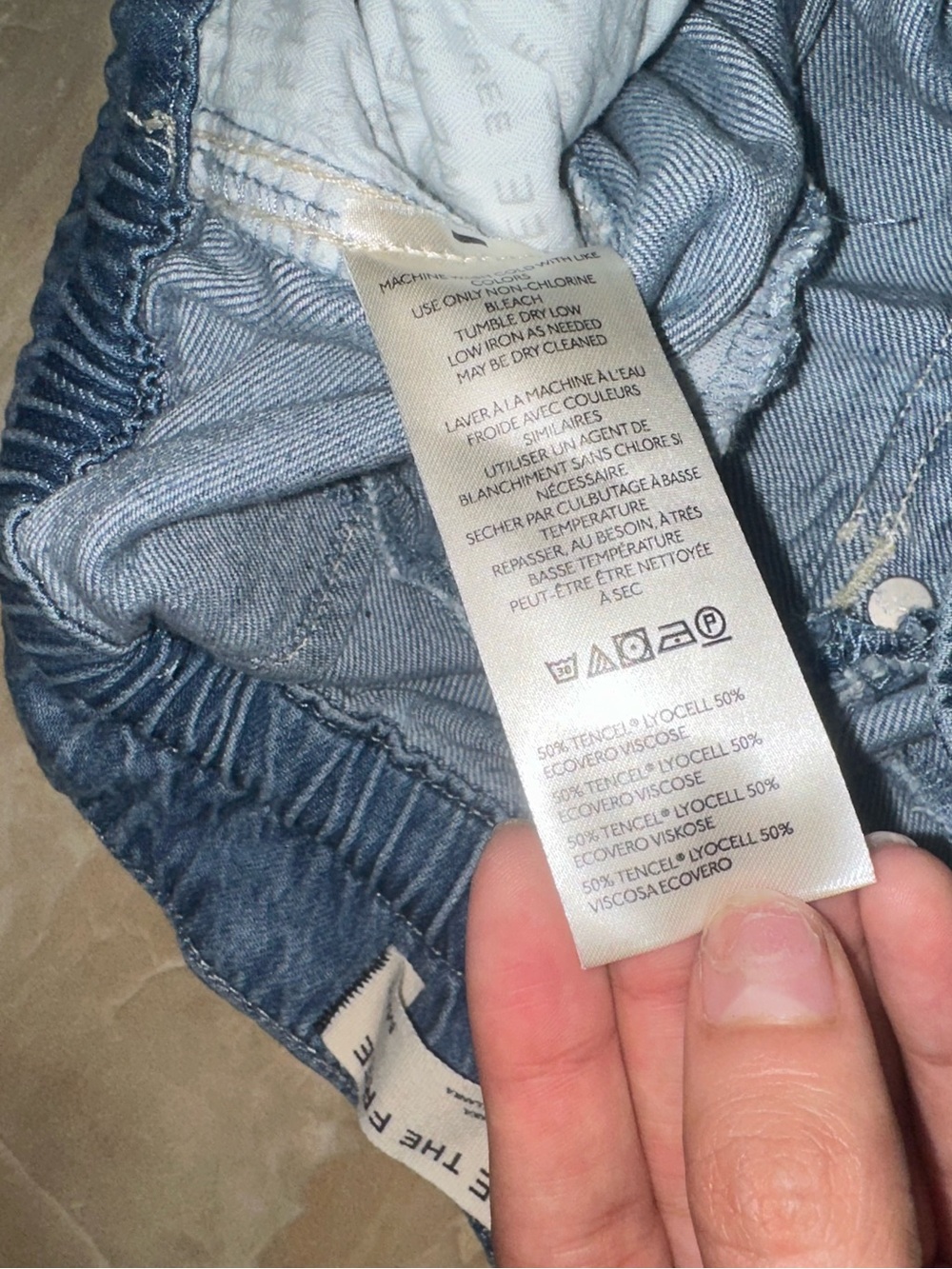 Free People We The Free Luna Denim Pull On Jean Size M - Picture 3 of 5